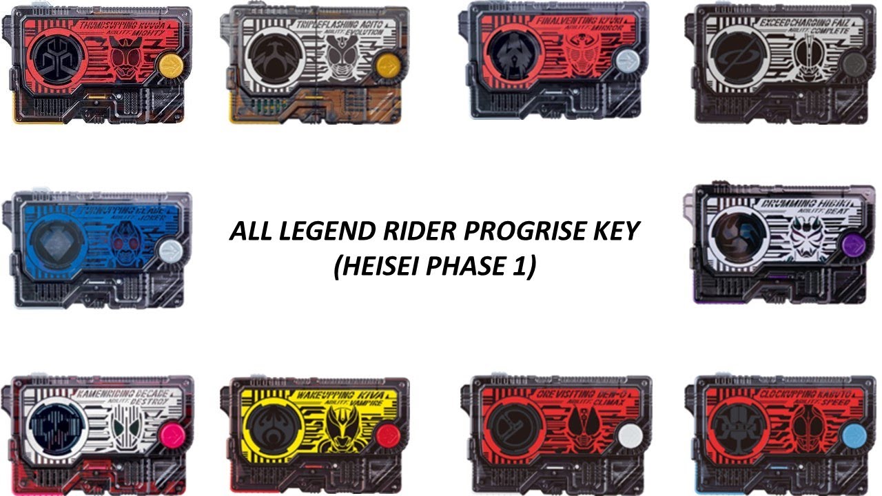 Legend Rider Progrise Key (Heisei Phase 1)