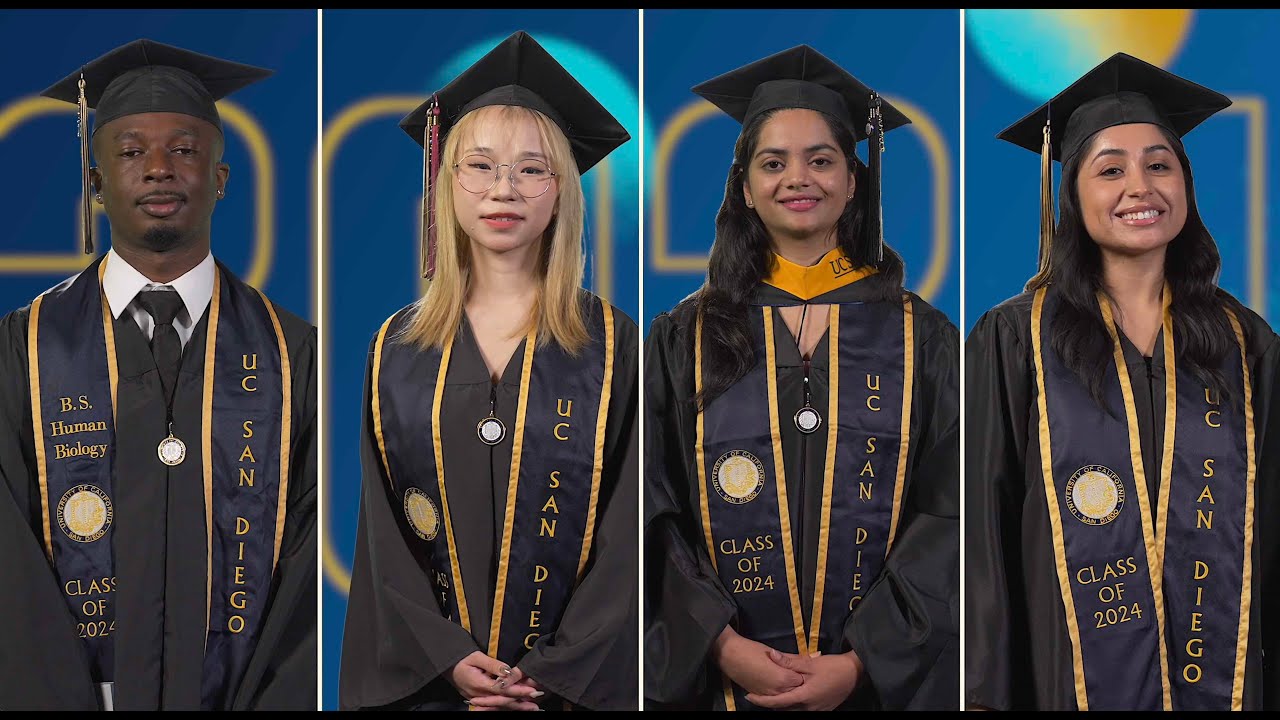 2024 UC San Diego Commencement student speakers celebrate unique journeys, unlimited possibilities