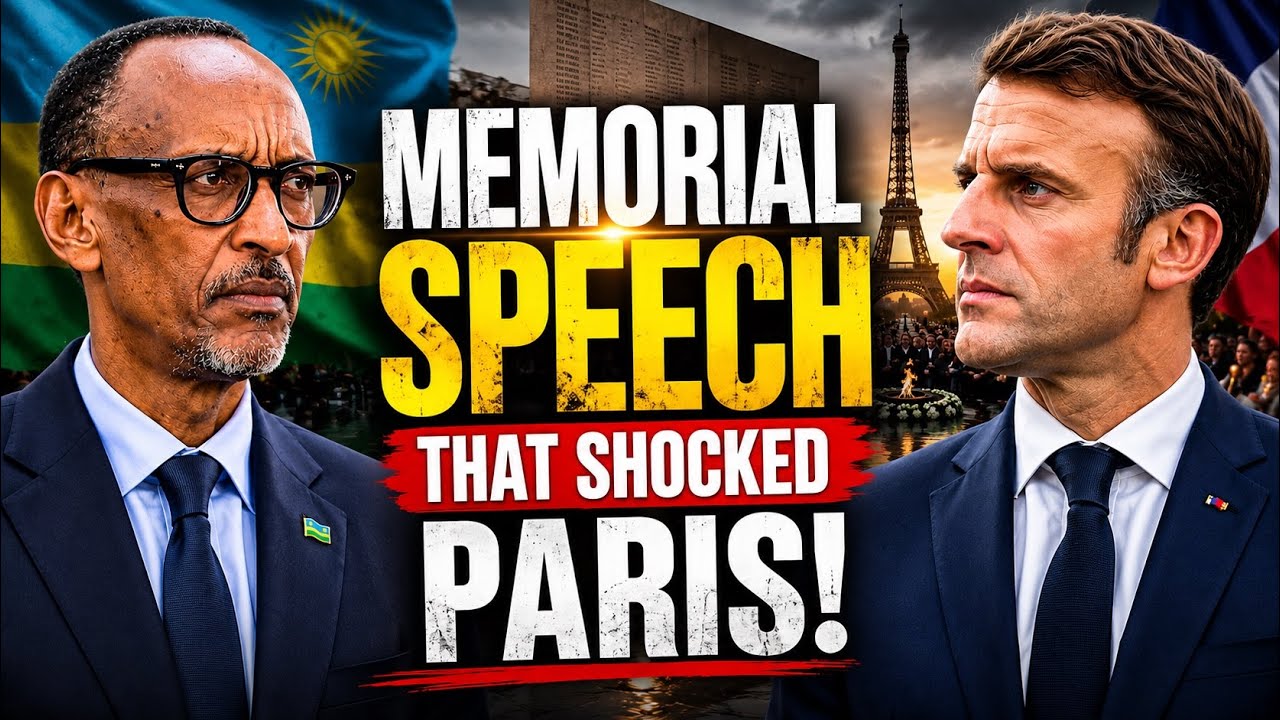 KAGAME&rsquo;S MEMORIAL SPEECH SHOCKS PARIS! FRANCE ACCUSED OVER RWANDA GENOCIDE
