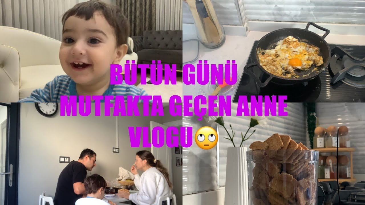 TÜM GÜNÜM MUTFAKTA GEÇTİ 🙄