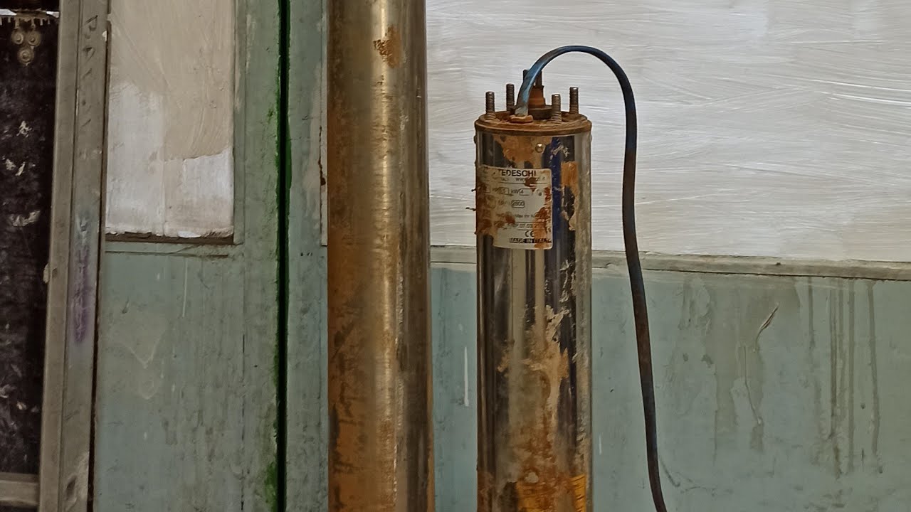 scrapping a well water pump....