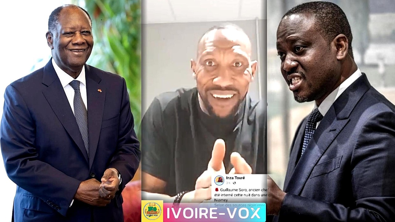 LE GENERAL PARLE FORT SORO GUILLAUME SORT DE SON SILENCE ET FRAPPE DRAMANE OUATTARA
