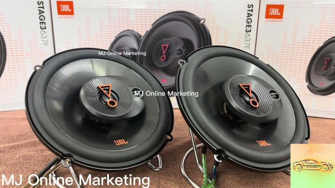 JBL Stage 3 637F 6.5 inch 3way Coaxial Speaker Bass Testing + Sound Clarity Testing