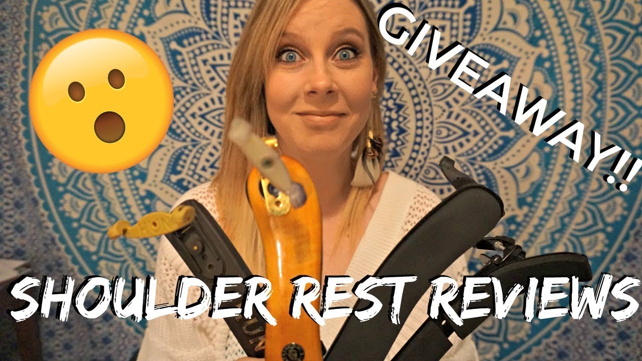 Shoulder Rest Reviews & GIVEAWAY!!