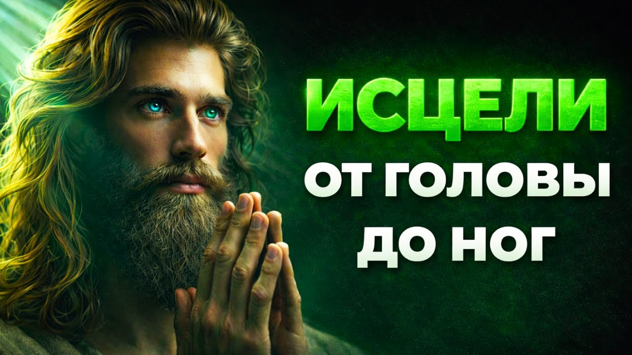 ИСЦЕЛИ МЕНЯ, ГОСПОДИ, ОТ ГОЛОВЫ ДО НОГ | МОЛИТВА ИСЦЕЛЕНИЯ