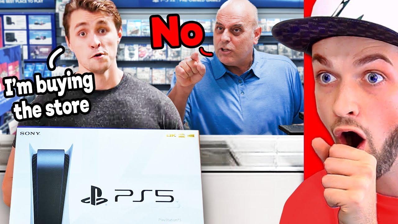 *FAKE* MrBeast KICKED OUT of store!