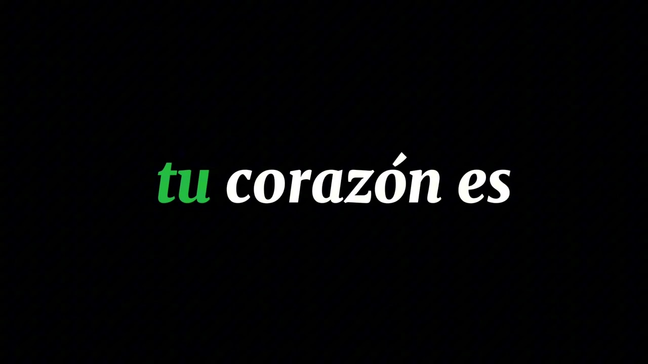 No cambies por nadie 