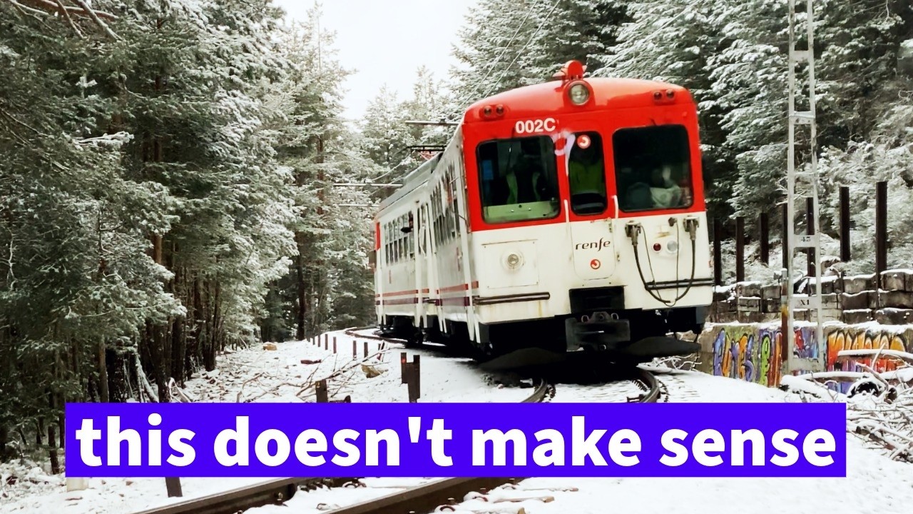Why Does This Train Even Exist? The Weirdest Railway in Spain