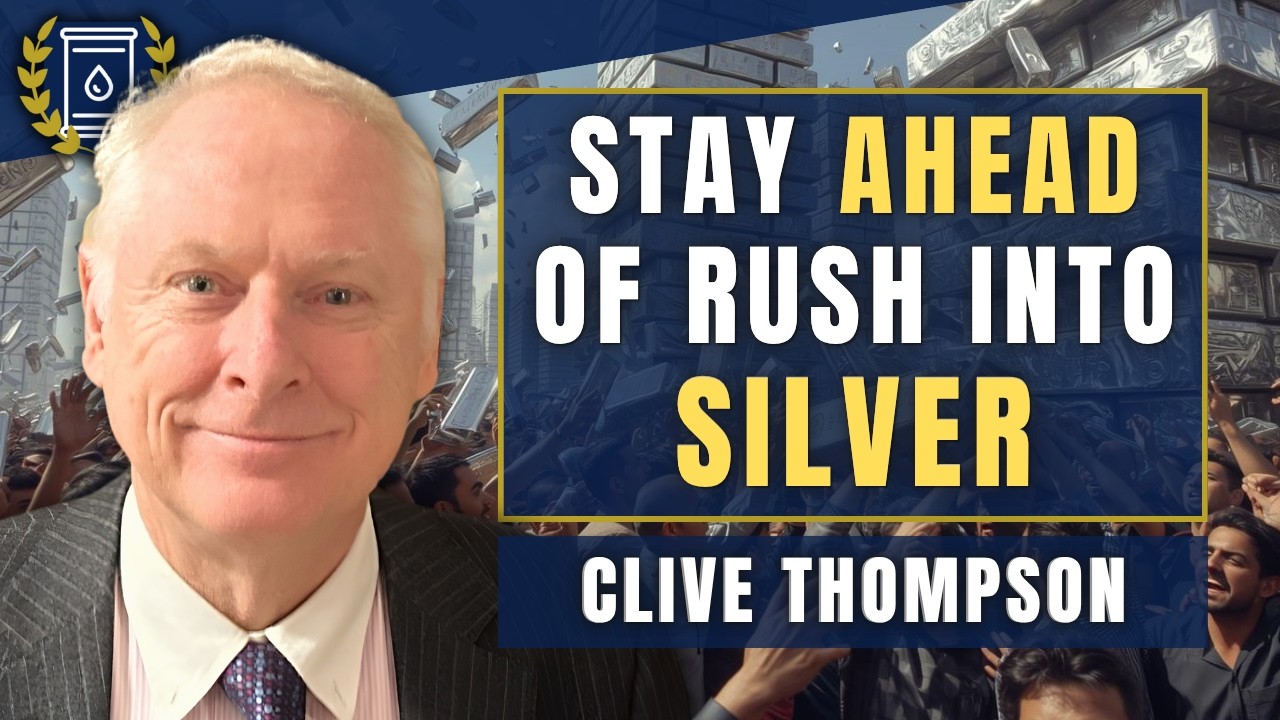 SILVER Price 'HAS to Rise a LOT' - Previous Highs 'Will Be Surpassed': Clive Thompson