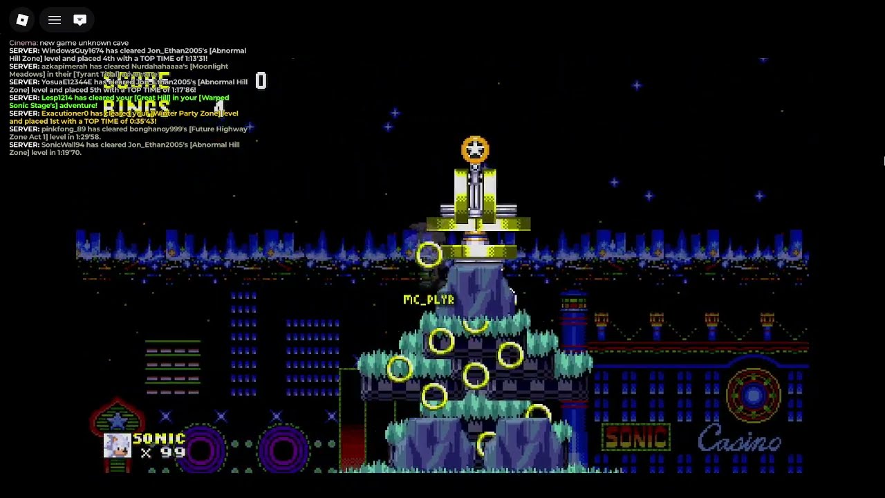 A Christmas Tree | Classic Sonic Simulator