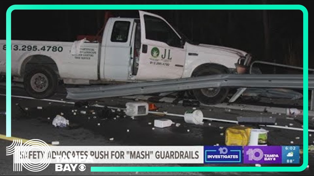 'It's shocking': Plant City man impaled by a guardrail while going 45 mph