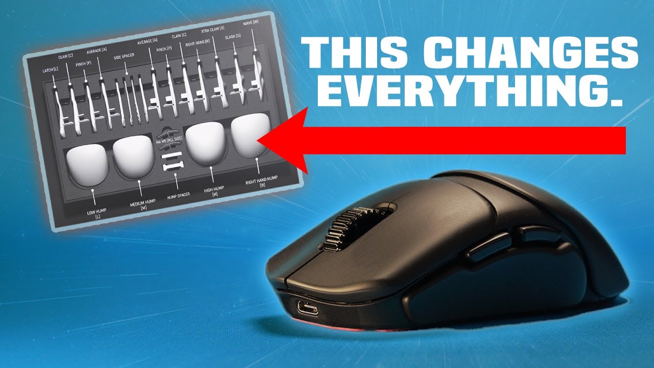 They let you BUILD the PERFECT gaming mouse!!