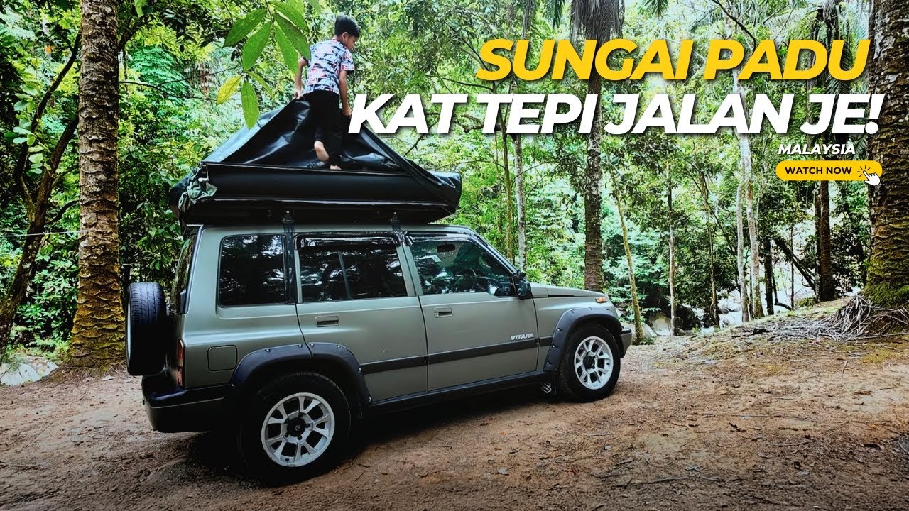 Sungai Padu Kat Tepi Jalan Je! | Air Sungai Jernih
