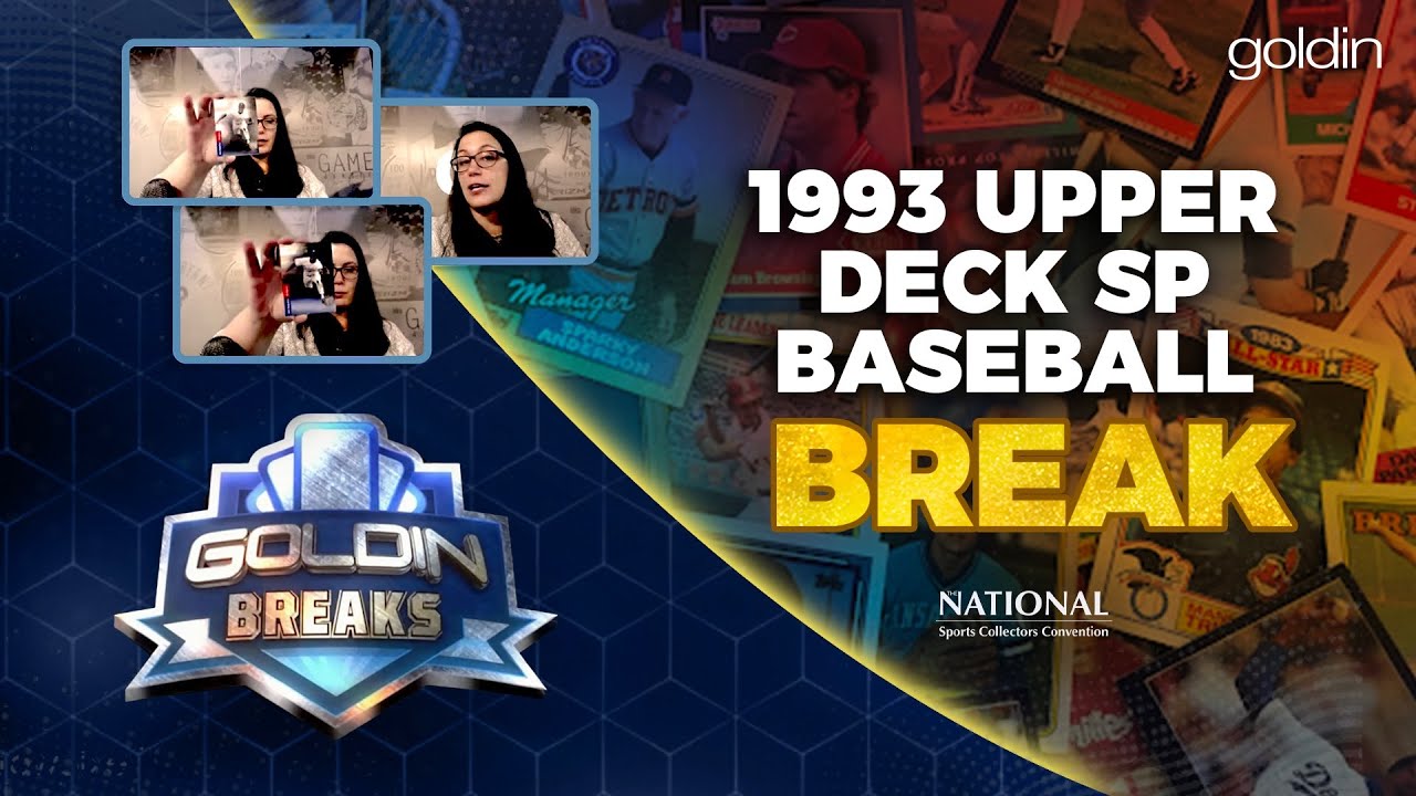 Goldin Breaks - 1993 Upper Deck SP Baseball at The National Sports Collectors Convention (2021)