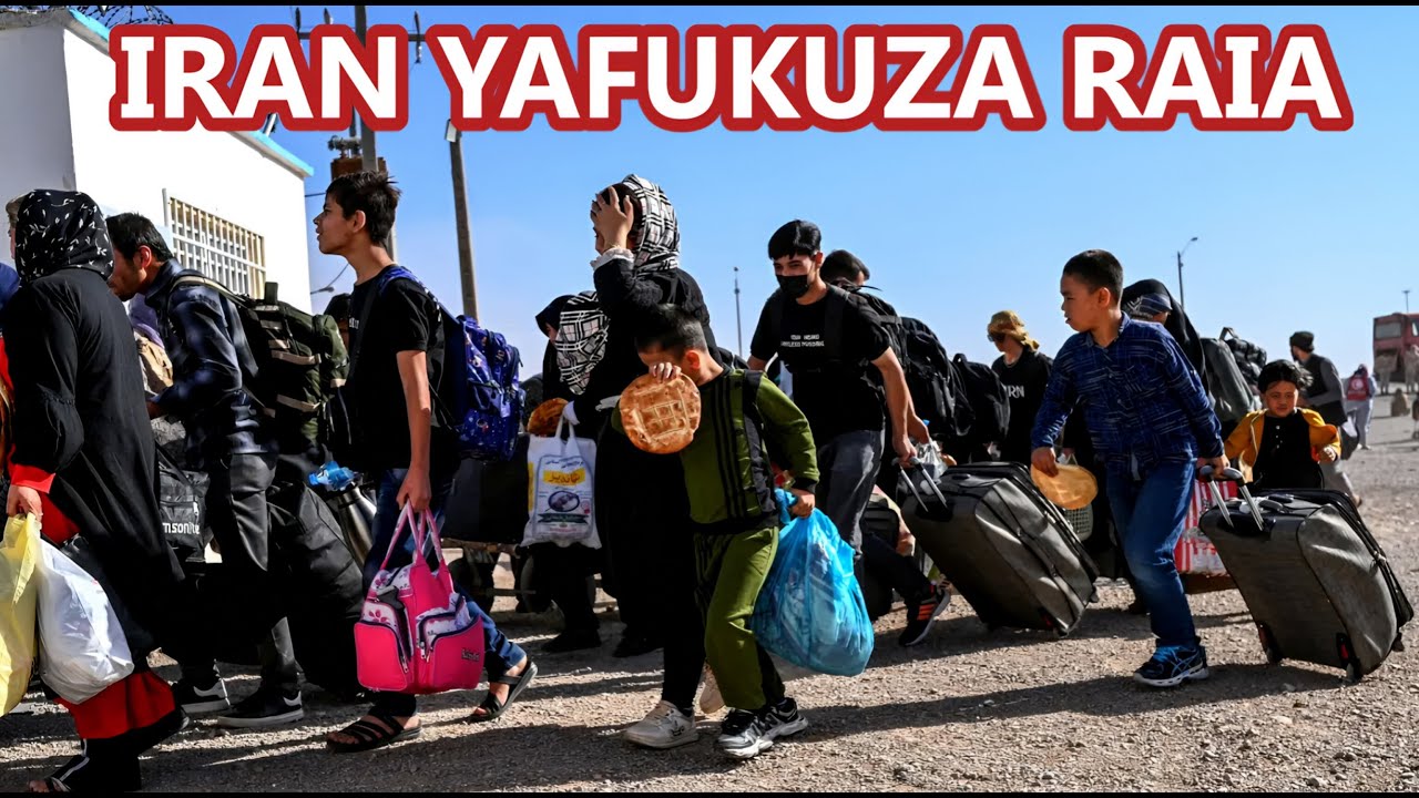 IRAN YAWAFUKUZA MAMILIONI YA RAIA WA AFGHANISTAN, WADAIWA KUTOA SIRI ZA IRAN KWA MOSSAD 