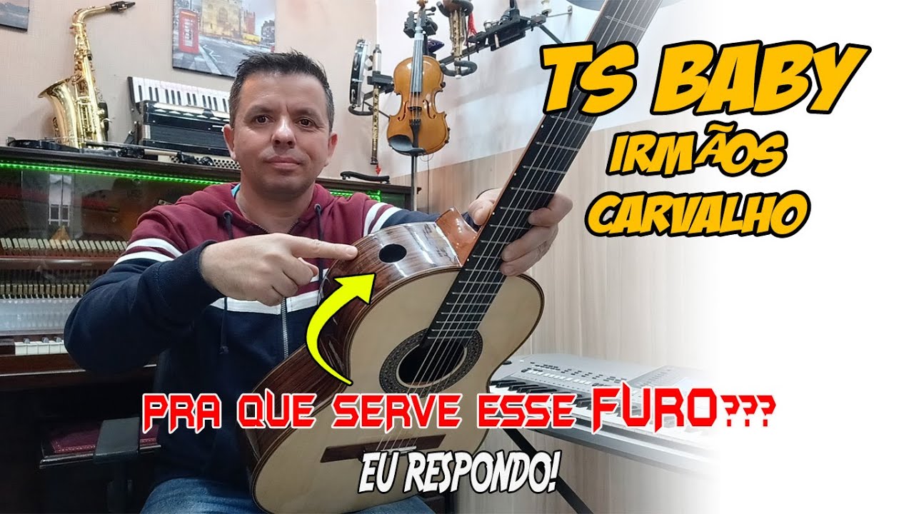 😱 Já Conhece Violão com esse furo?? 👉 TS BABY Irmãos Carvalho Review COMPLETÍSSIMO!!!