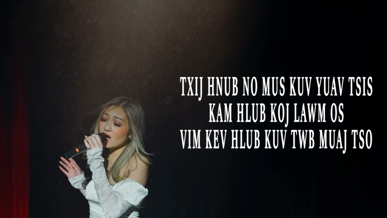 Neeg Siab Coob - GY Yang (Official Lyrics Video)