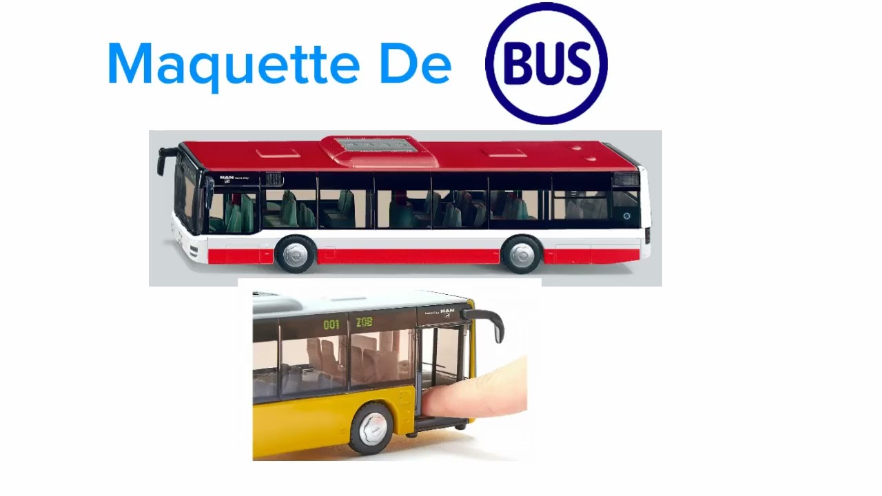 SPOLIER MAQUETTE DE BUS 