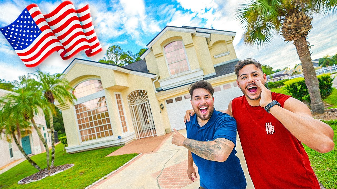 ESSA É A MINHA NOVA CASA EM ORLANDO NOS ESTADOS UNIDOS 🇺🇸