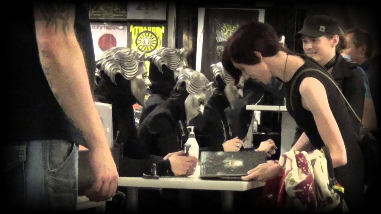 Ghost signing in Gothenburg 31/8-2015