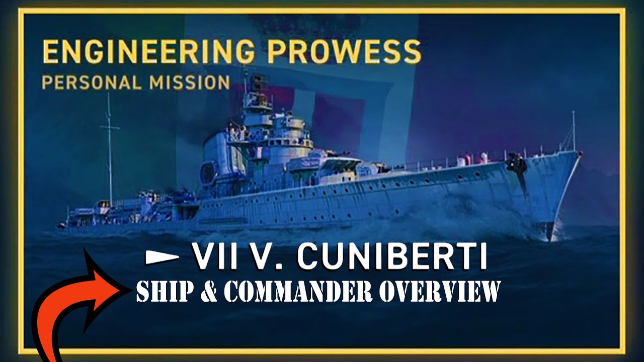 V. Cuniberti Overview and Personal Mission | World of Warships Legends