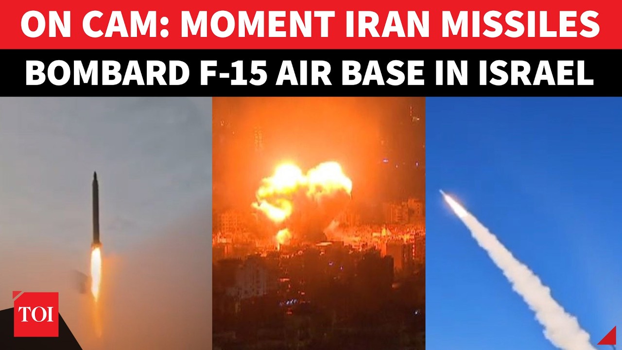 EXPLOSIVE! Iran HITS F-15 Air Base In Israel&rsquo;s Haifa; US Radar Sites BOMBED In Shock Missile Blitz