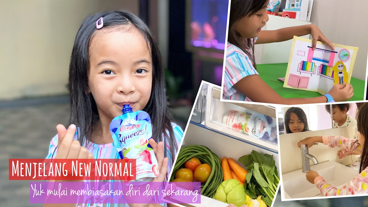 HOMESCHOOL LIFE | Hidup Sehat - Bikin Mainan Sendiri | feat Yoghurt Cimory Squeeze