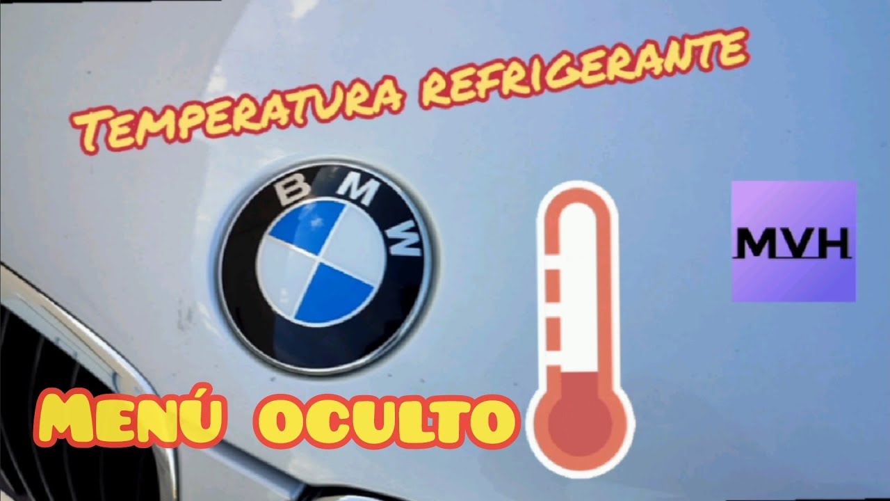 TEMPERATURA REFRIGERANTE MOTOR BMW Menú oculto #bmw #bmwe90 #bmwe60