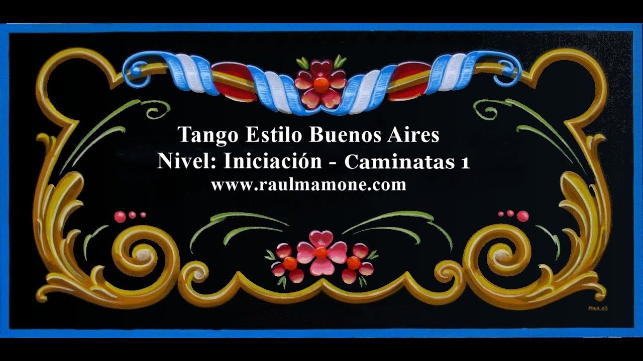 Tango Iniciación - Caminatas - Raúl Mamone