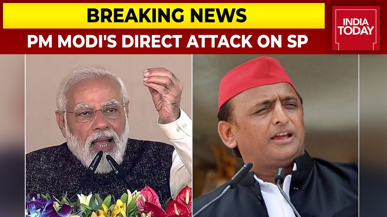 PM Modi's Direct Attack On Samajwadi Party Over Cash Haul | Breaking News