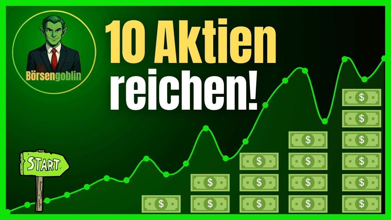 Dividenden Depot aufbauen: 10 Aktien f&uuml;r Anf&auml;nger | So w&auml;chst dein Geld mit Zinseszins (2026)