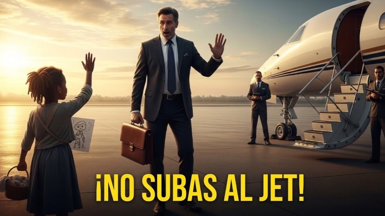 Una niña negra escuchó a los guardias hablar ruso y advirtió al multimillonario: ‘No suba a ese jet’