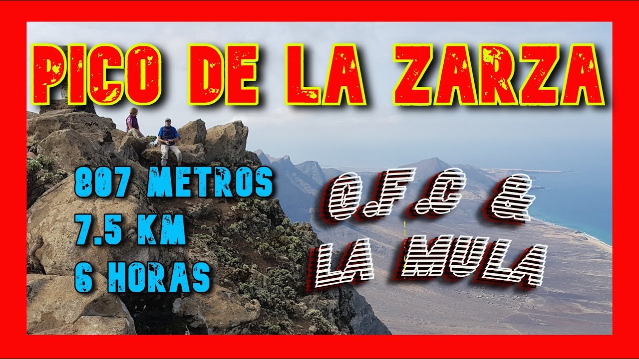 Pico de la Zarza 807 Metros, 7,5 Km, 6 Horas.