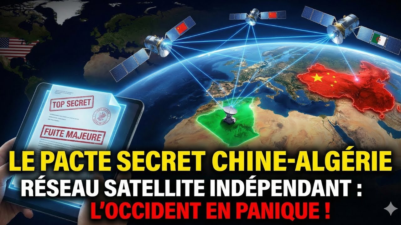 FUITE MAJEURE : Le projet secret Chine-Alg&eacute;rie qui change tout !