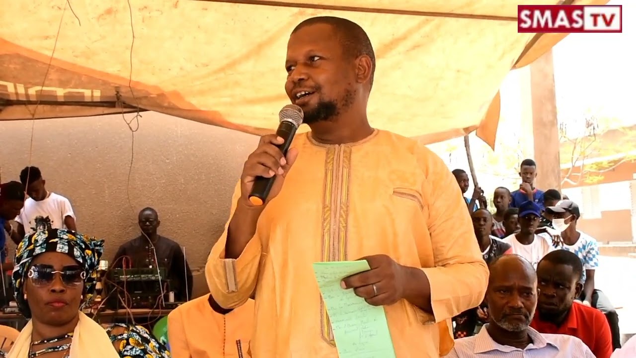 GOSCO LYCÉE KOUSSANAR, LES DISCOURS DU PROVISEUR ET DU PARRAIN.