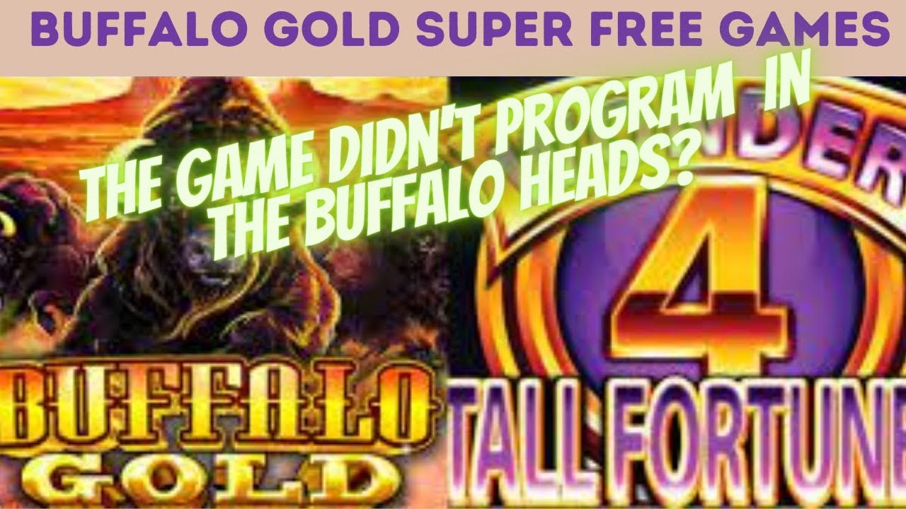 Buffalo Gold Wonder 4 Tall Fortunes Super Free Games! Big win!