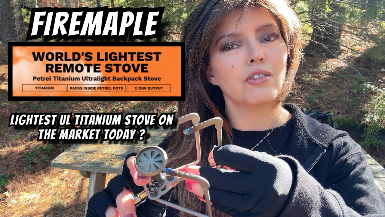 Самая лёгкая в мире титановая походная горелка на рынке | Полный обзор Firemaple