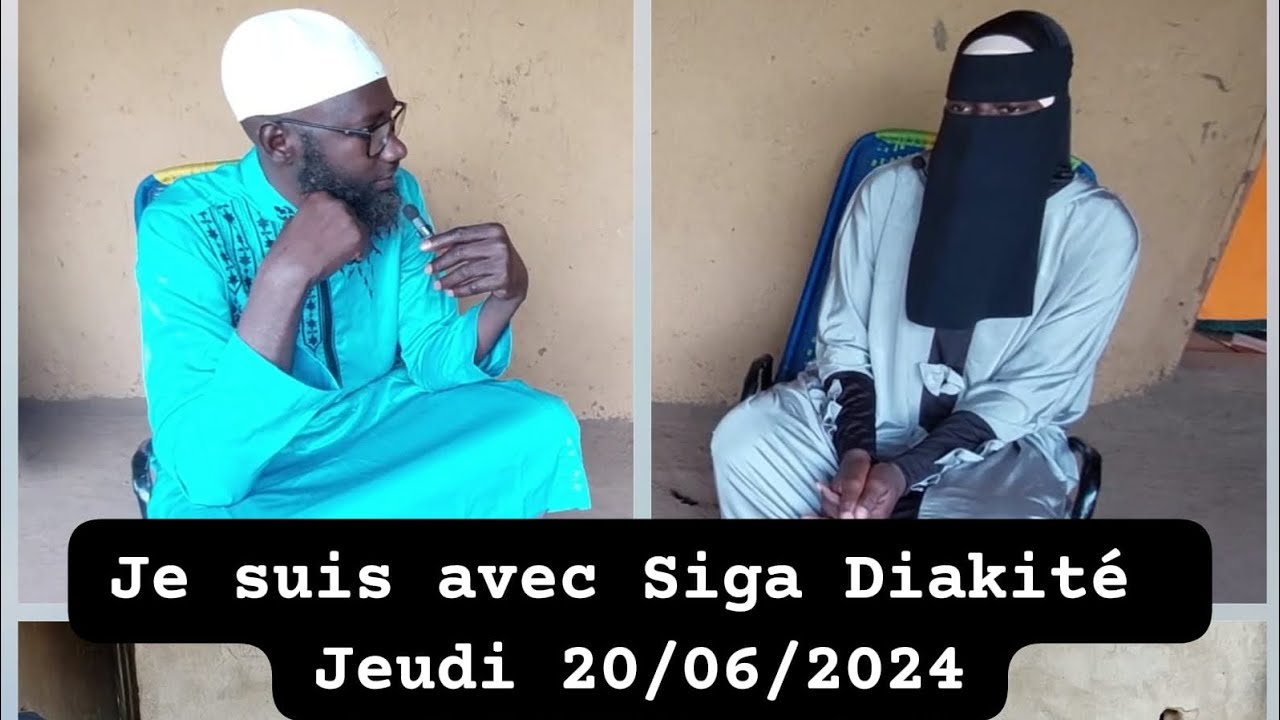 JE SUIS AVEC SIGA DIAKITÉ  / JEUDI 20/06/2024 SONINKARA