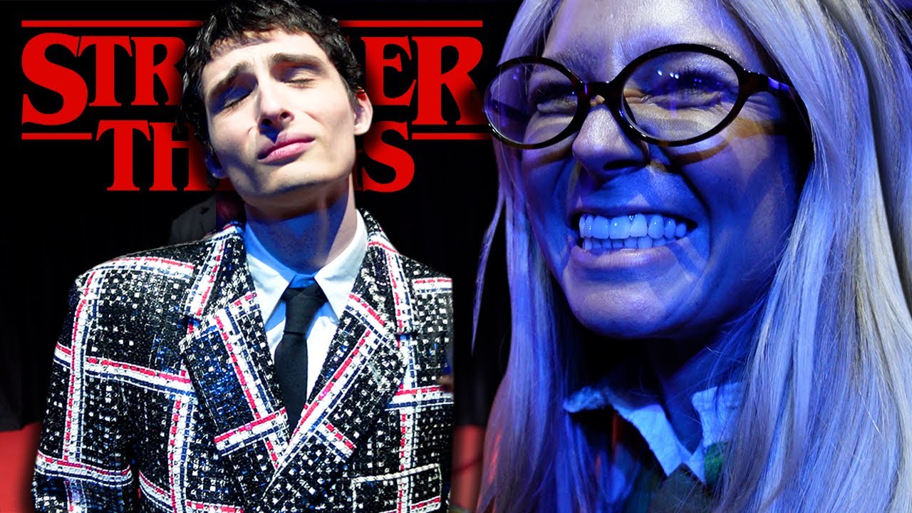Ich singe den Stranger Things Schauspielern etwas vor (cringelevel: hoch)