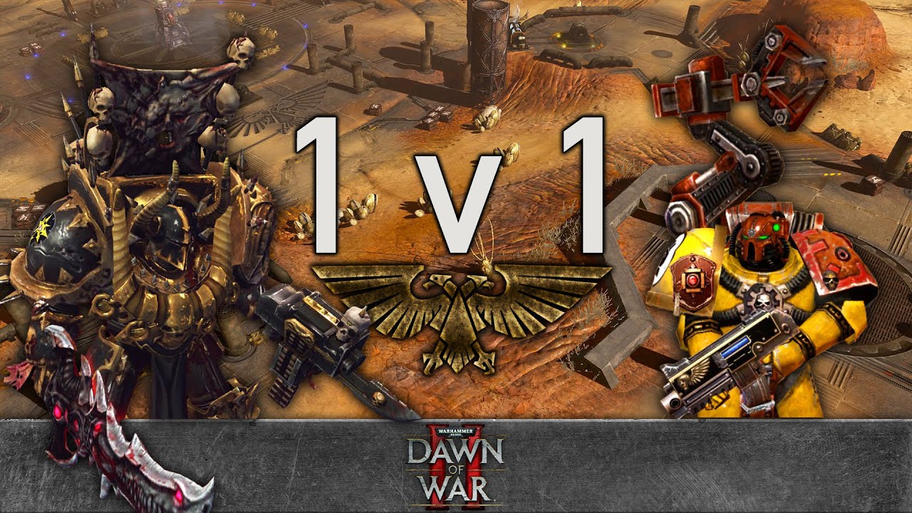 Dawn of War 2: Retribution - 1v1 | Paradox - Chaos Lord [vs] Sofia - Techmarine