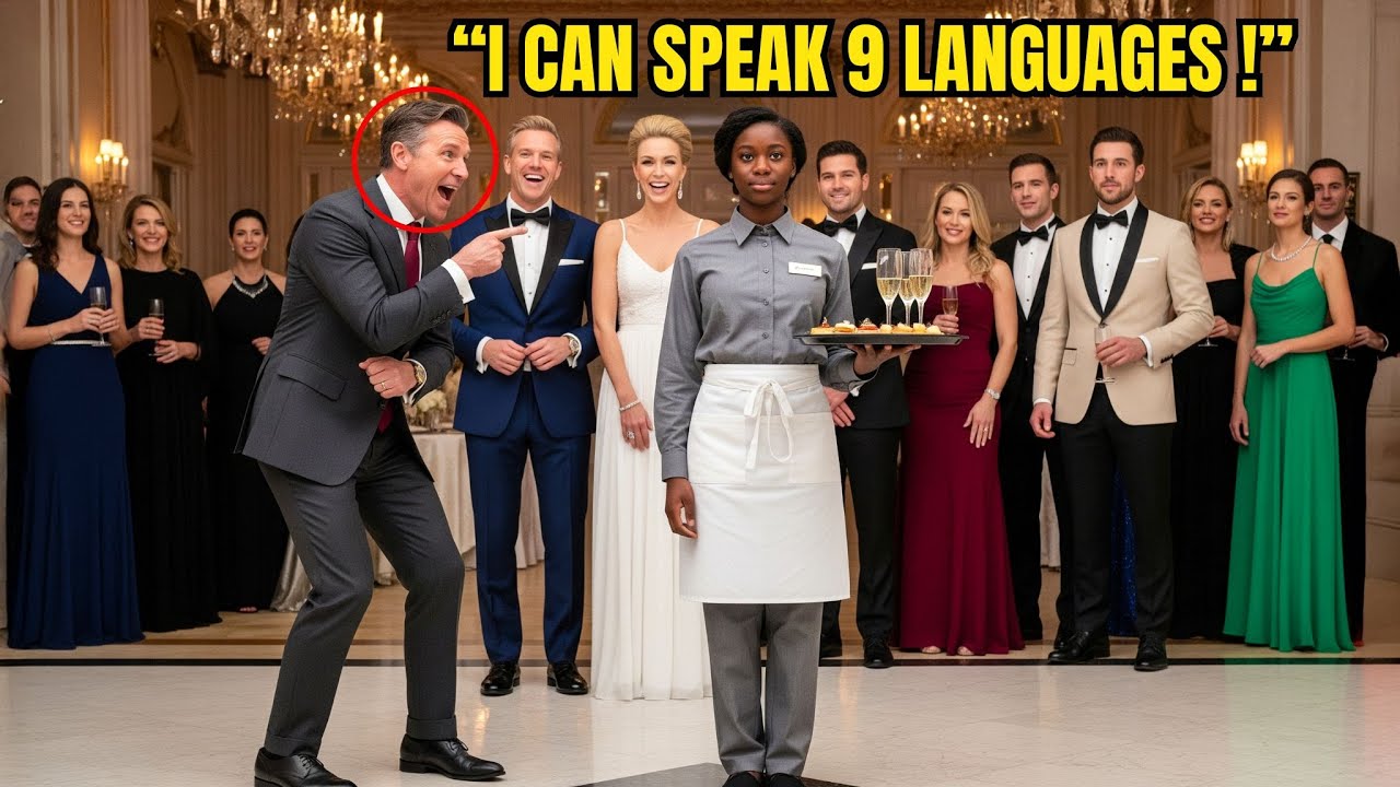 Proud Black Girl Says: “I Speak 9 Languages”—Millionaire Laughed, But Her Skills Left Him Speechless