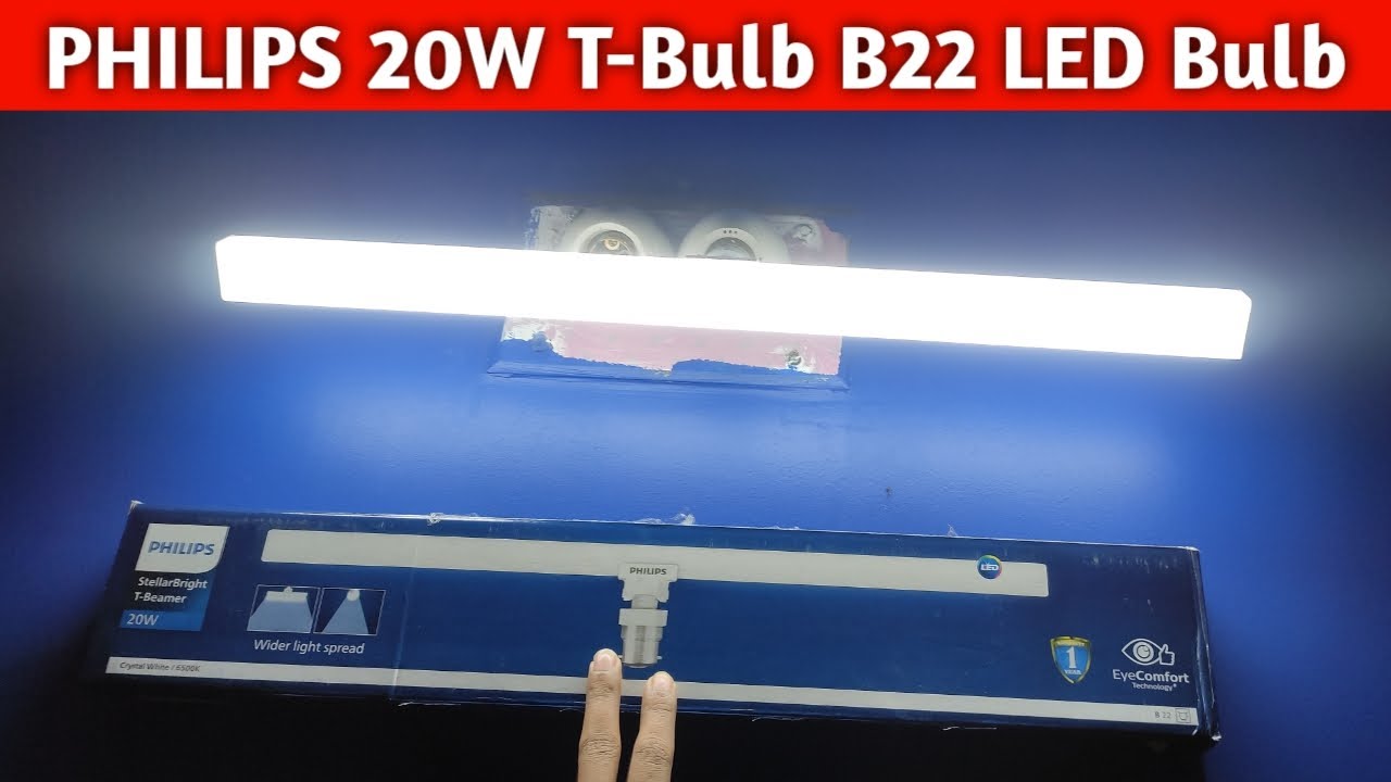 PHILIPS 20 W T-Bulb B22 LED Bulb (Pack of 2)