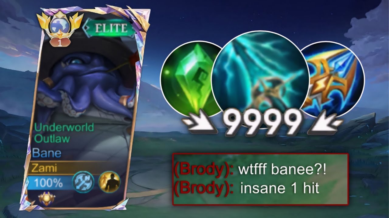 MAGE BANE NEW 1 HIT COMBO!!🔥INSANE MAGIC BURST BUILD 2024 (must try)