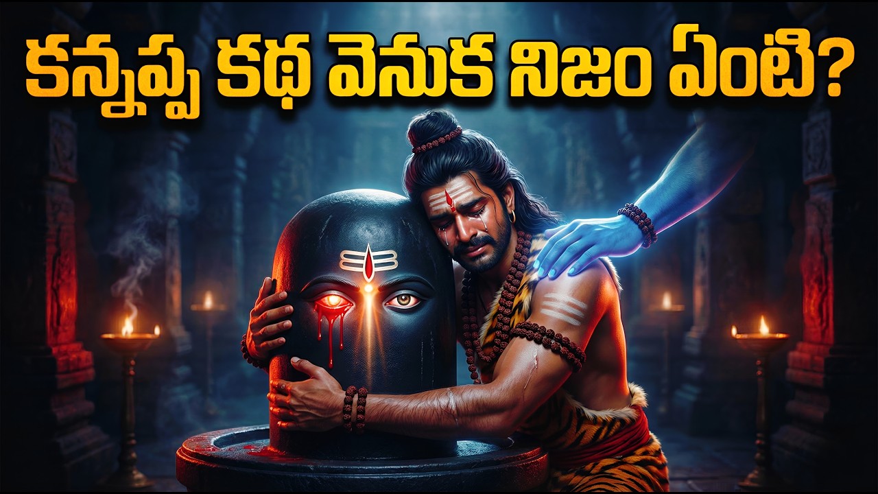 కన్నప్ప నిజమైన కథ | Kannappa Real Story In Telugu | Shiva Bhakti