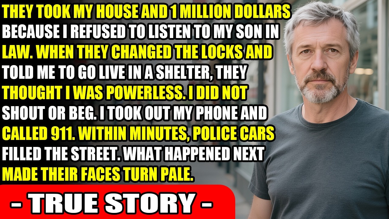 My Daughter Kicked Me Out And Took $1M Because I Refused To Obey Her Husband—So I Called The Police.