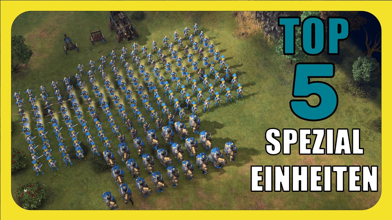 Meine Top 5 Spezial-Einheiten in Age of Empires 4 – Die stärksten Einheiten (Stand 2024!)
