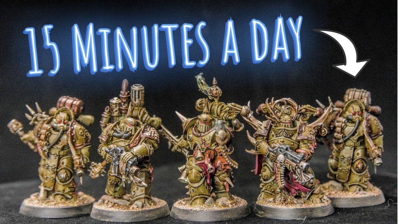 NO TIME to paint your WARHAMMER MINIATURES?!