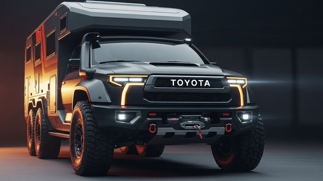Toyota’s NEW 2026 6x6 Camper Motorhome Review | Exterior, Interior, Performance & Price