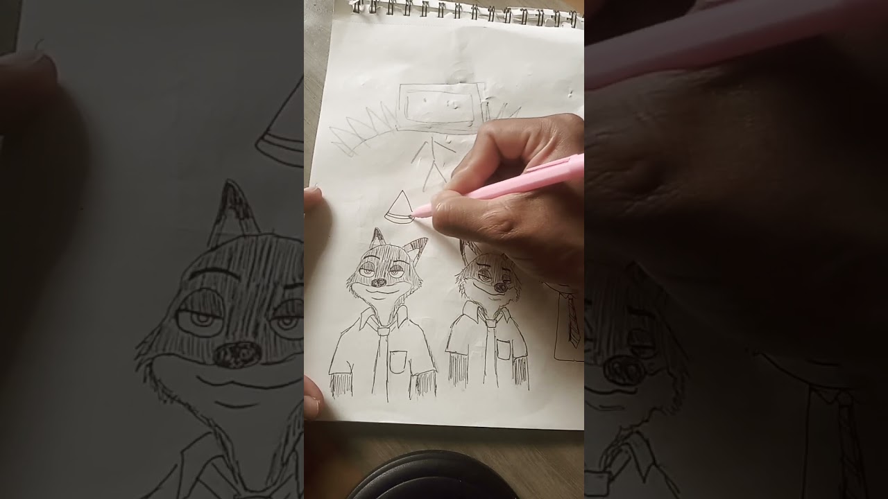 Задания на 10 секунд ✏️ Простой рисунок мультфильма. Сохраните и попробуйте позже 