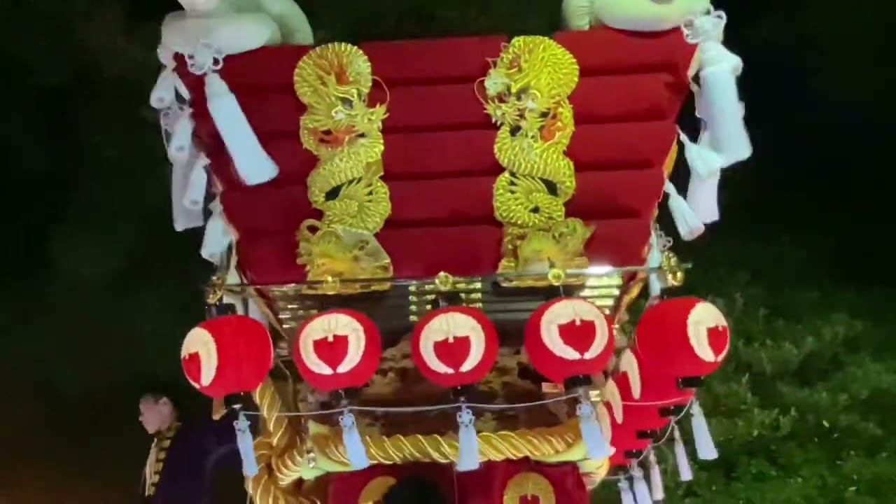 令和4年 2022年 吉田春日神社 秋祭り 宮入り